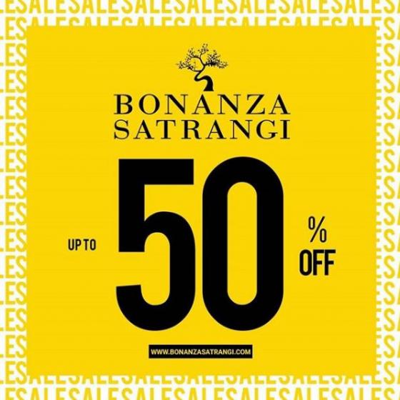 Bonanza.Satrangi Summer Season Sale! Upto 50 OFF from 20th Jun 2019